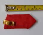 BDF Brigadier Gorgets Gold Braided Insignia & Decorative Border With Clip Back