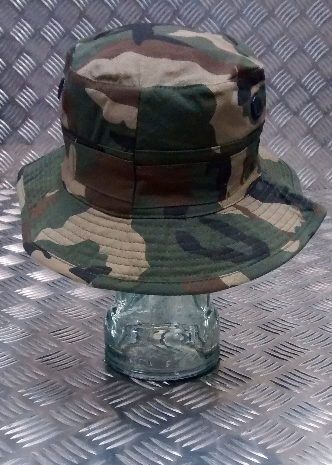 Style Special Forces Boonie / Bush Hat Short Brim DPM W/Land Camo NEW