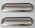 Genuine British Chrome Stable & Parade Belt Slider Adjuster X6 STD132