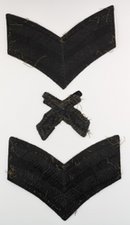 FAD Corporal Chevrons with Skill at Arms No2 Patch Genuine British Army