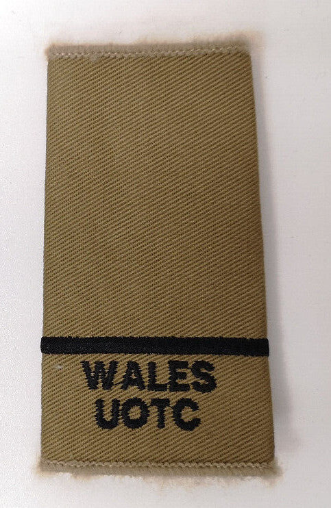 Wales University Officers Training Corp UOTC Rank Slide - Used