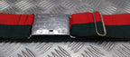 Stable Belt 62mm Red and Green With Chrome Plate Buckle No Max 36"