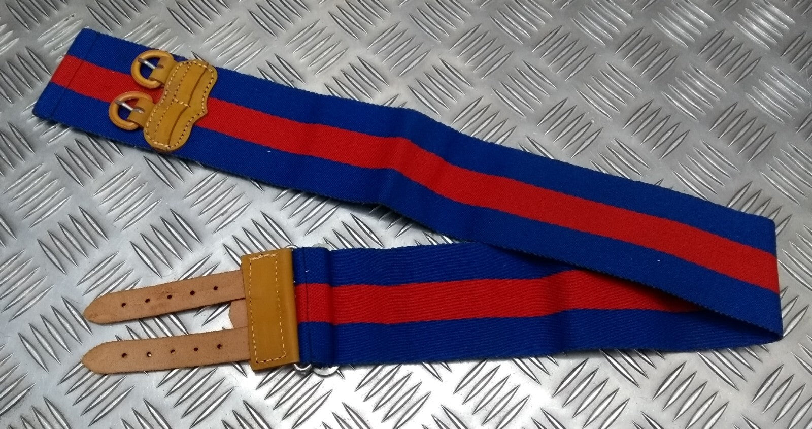 SS&B Stable Belt JDF Issue Support & Services Battalion Double Leather Strap