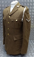 No2 KRH FAD Jacket Fully Buttoned With Insignia & Badges British Army Style