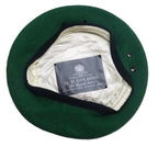 Green Beret Army Goldings UK Pattern Wool / Silky Lining & Petersham Trim 54cm.