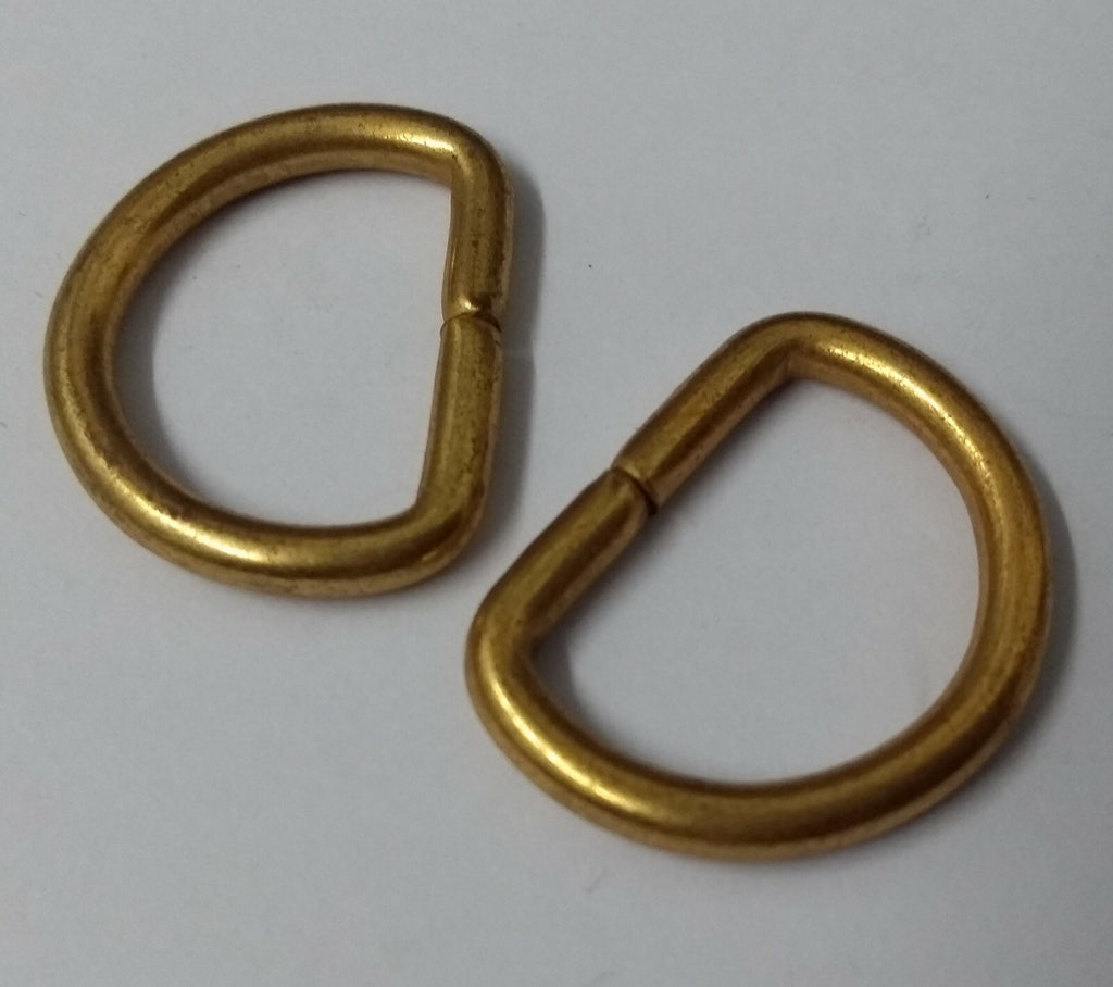 Genuine British Issue 17mm Small Standard D Rings X2 Pieces STD74