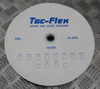 Tac-Flex Black 30mm wide Hook & Loop / Rip & Grip only Hook side 50cm length
