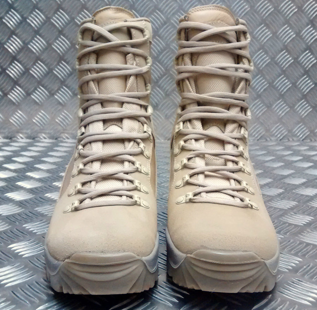 Genuine British Army Issue Meindl Desert Fox Assault / Patrol Combat Boots