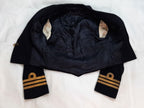 Navy Mess Jacket Com Cuff Curls British Vintage 1960s Ofc Dress RN