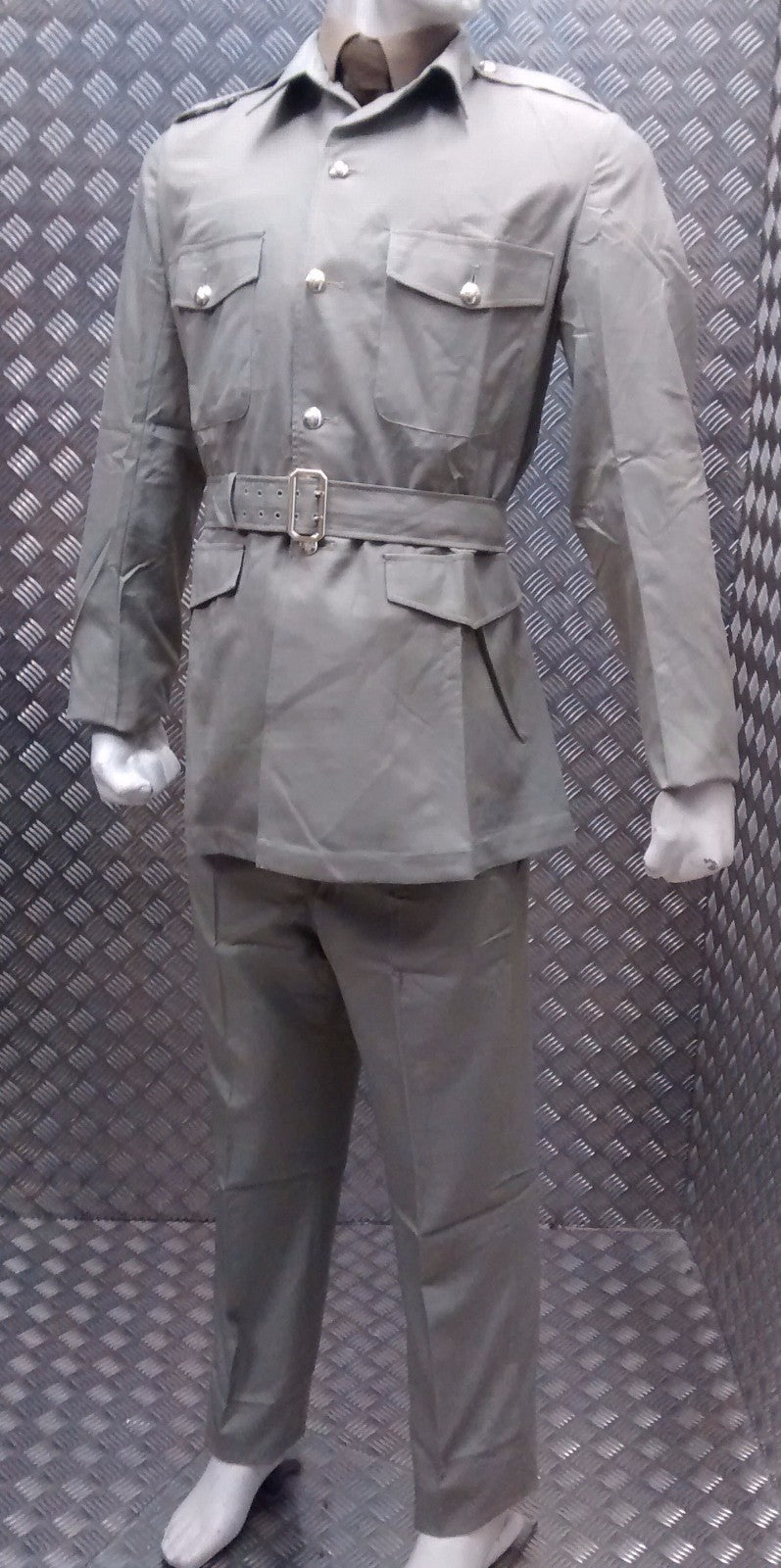 British No6 Army Dress Safari Tropical Suit No Buttons Assorted Sizes NEW