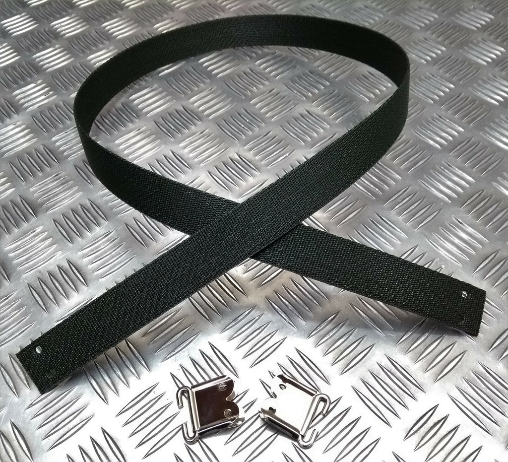 Shoulder Sling Kit Courlene Material British Made Dark Green SLR etc No Rivets