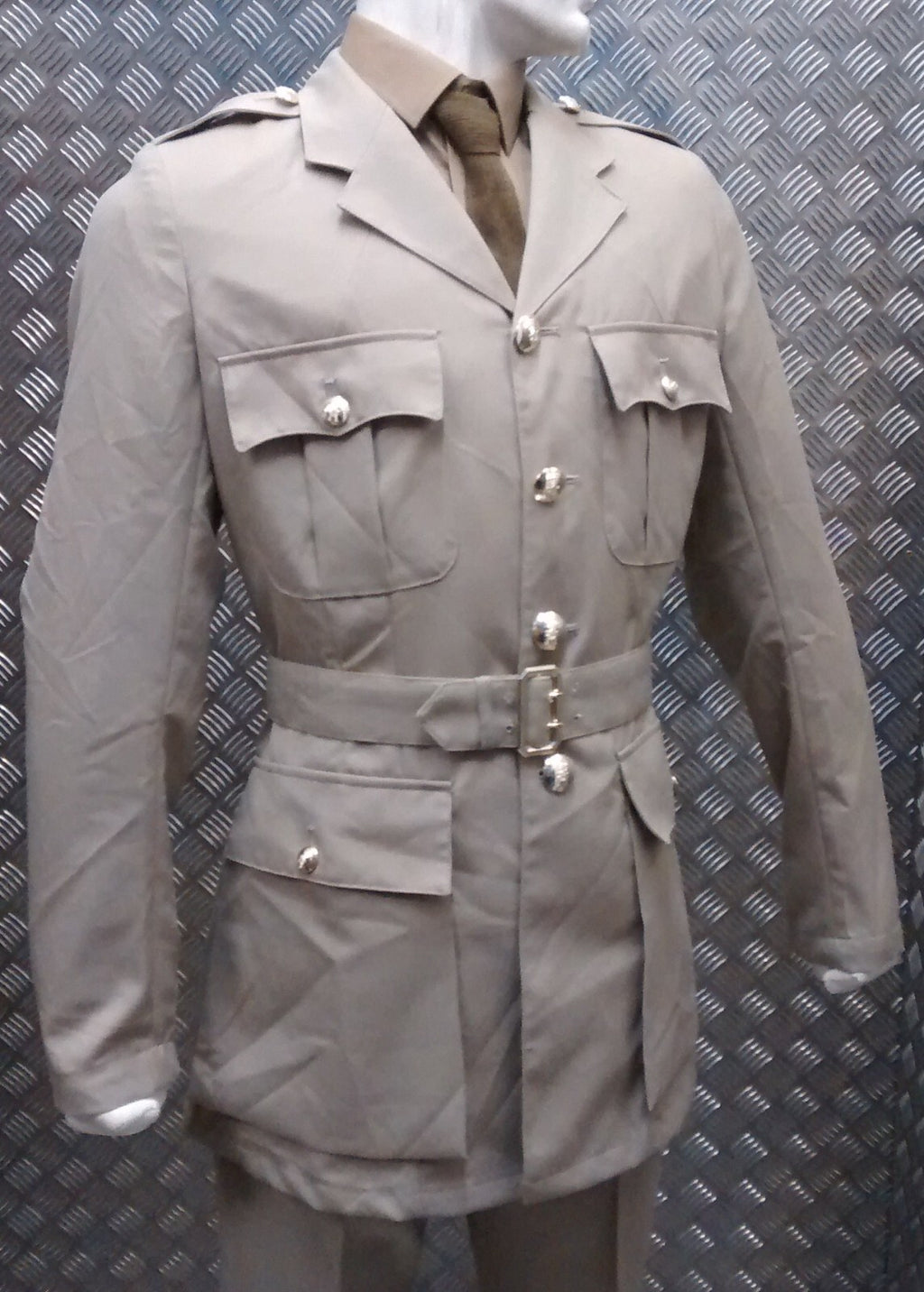 No4 No6 Tropical Safari Stone Suit WO Dress NEW