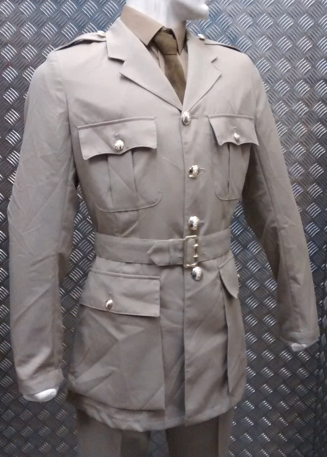 No4 No6 Tropical Safari Stone Suit WO Dress NEW