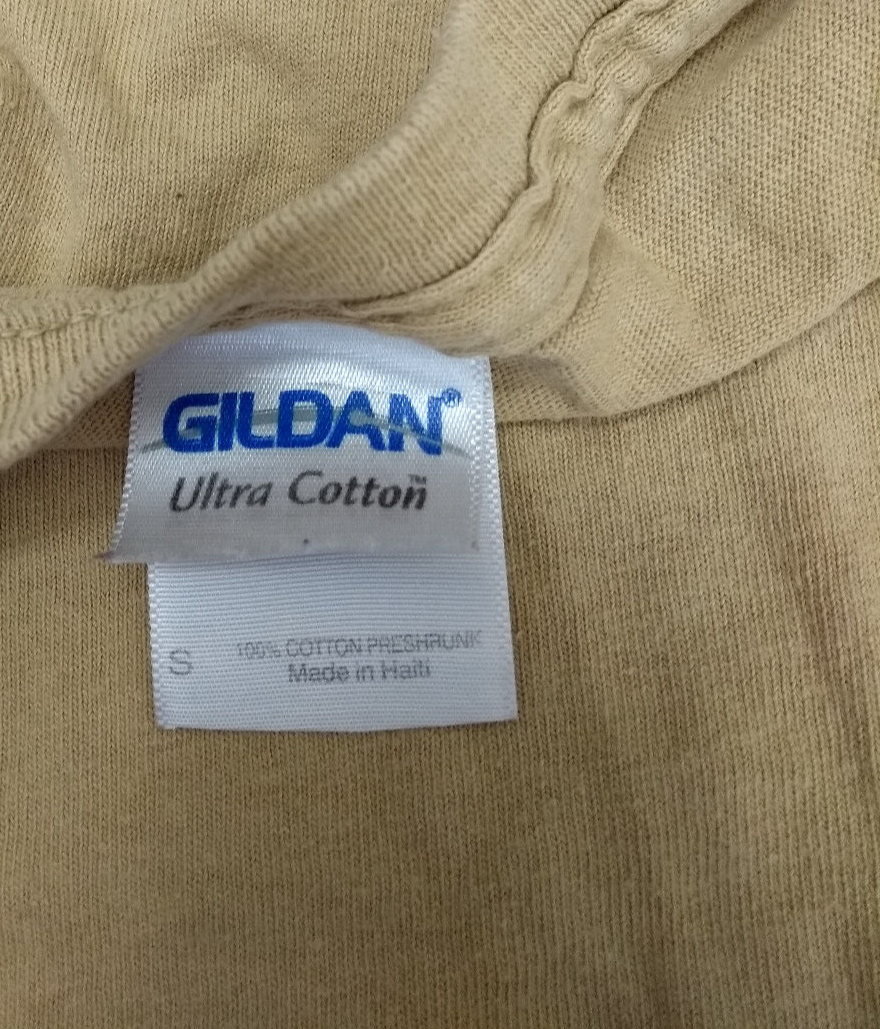 Gloucestershire ACF Barossa (B) Company Crew Neck Beige T-Shirt Size Small