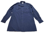 Working Shirt Long Sleeve British Forces Blue Grey Colour Asst