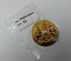 Genuine British Royal Marines RM Issue Coat of Arms WO1 Wrist Strap Badge - NEW
