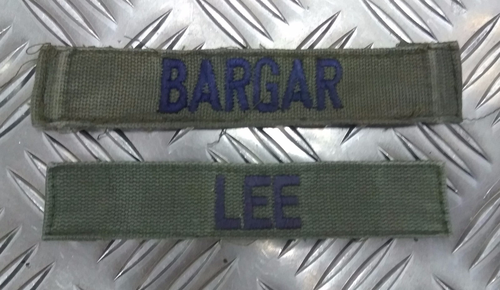 Vintage Breast / Chest Device ID Patch Various Names