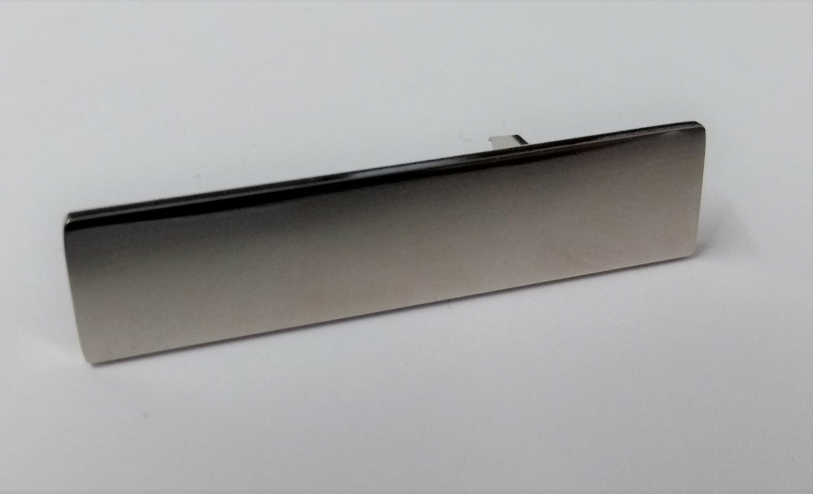 Genuine British Made Chrome Officer Rank Bar With Two Prong Fittings X1