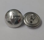 Parachute Regiment Buttons Service Dress Silver Subdued No1 / No2 Issue - NEW