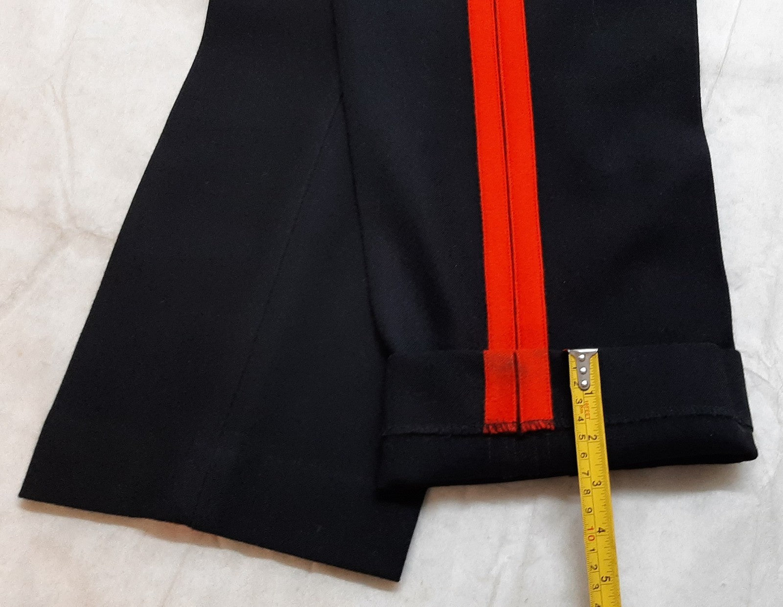 No1 Dress Trousers Wingback British Army Uniform Twin Red Stripes Waist 34"