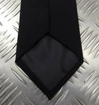 Genuine British Made Dress Tie Blue or Black Tie - NEW