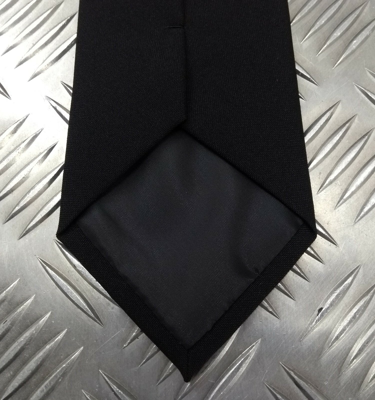 Genuine British Made Dress Tie Blue or Black Tie - NEW