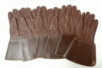 Vintage Canadian Pilot/Aircrew Brown Leather Glove Left Hand only Size Medium