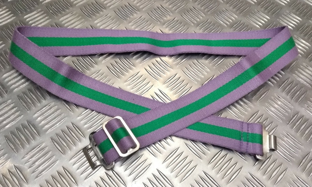 Genuine Issue Canvas Webbing Ceremonial and Working Stable Belt Max 46"