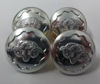 Genuine British Army Issue The Dorset Yeomanry Rams Head Dress Buttons ASBT95