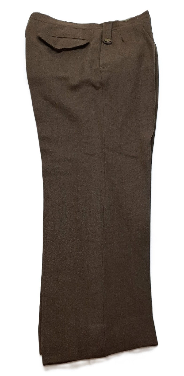 No2 Officer's Trousers British Army Peak Straight Backed Uniform Dress W34"