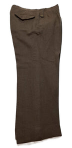 No2 Officer's Trousers British Army Peak Straight Backed Uniform Dress W34"