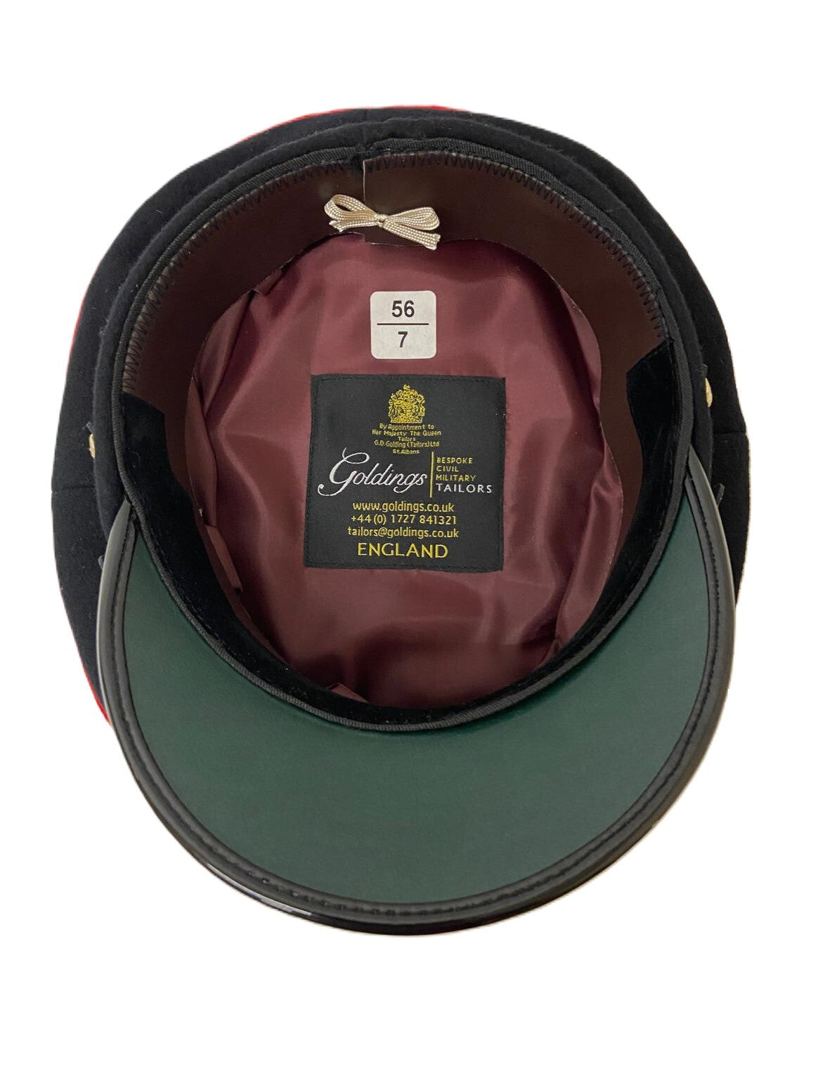 British REME Officers Hat / Cap No1 Royal Electrical & Mechanical Engineers 56cm