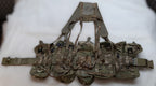 Airborne Army Webbing British Assault Camo Belt Yoke & Assorted Pouches (5)