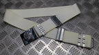 Abu Dhabi Belt White Nylon With Buckle For Ceremonial & Parade Duties