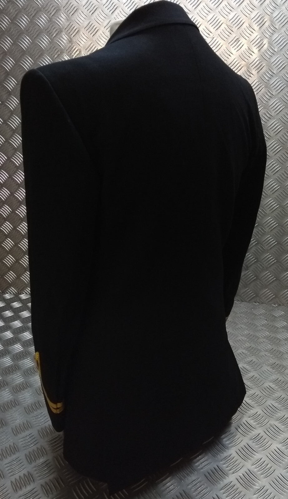 No1C British Naval Diagonal Serge Dress RN Jacket Blazer 100cm