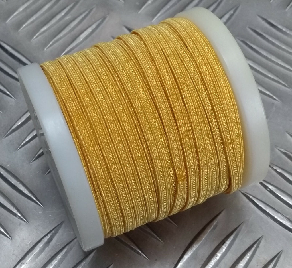 Genuine British Made & Naval Issue 1/8" Light Gold Rank Lace RC18