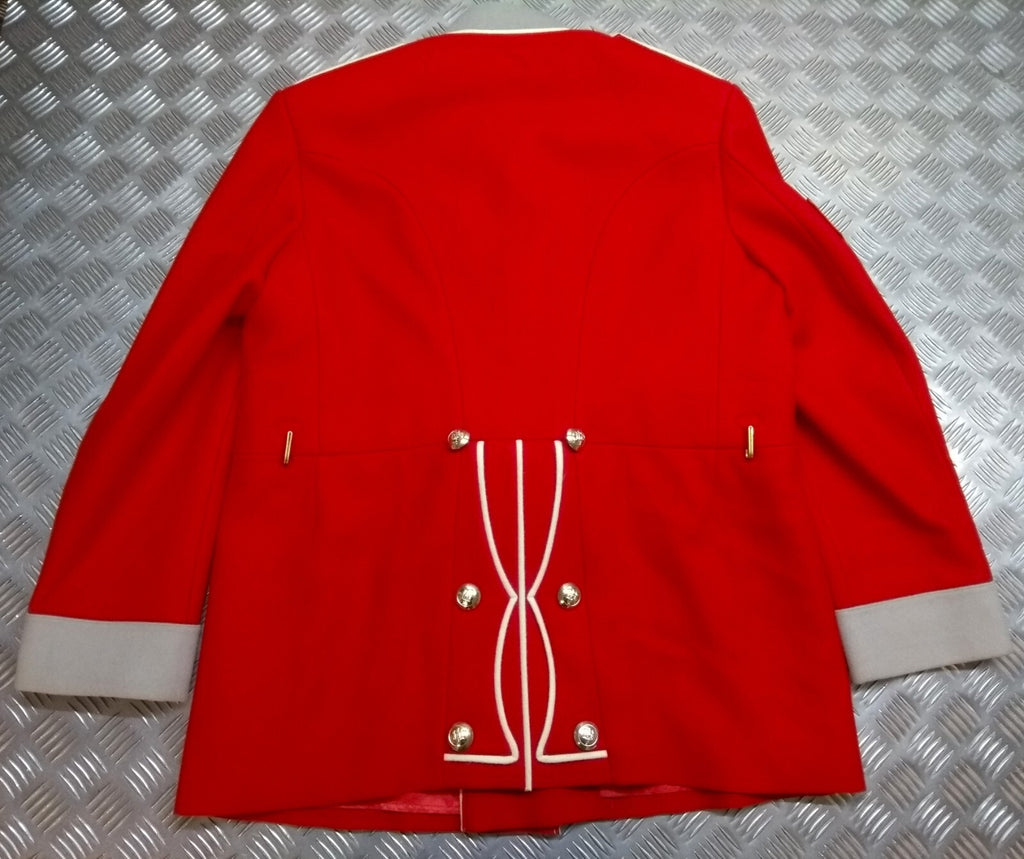 Red Ceremonial Tunic Gibraltar Bandsman Parade Jacket Big Size Fancy Dress