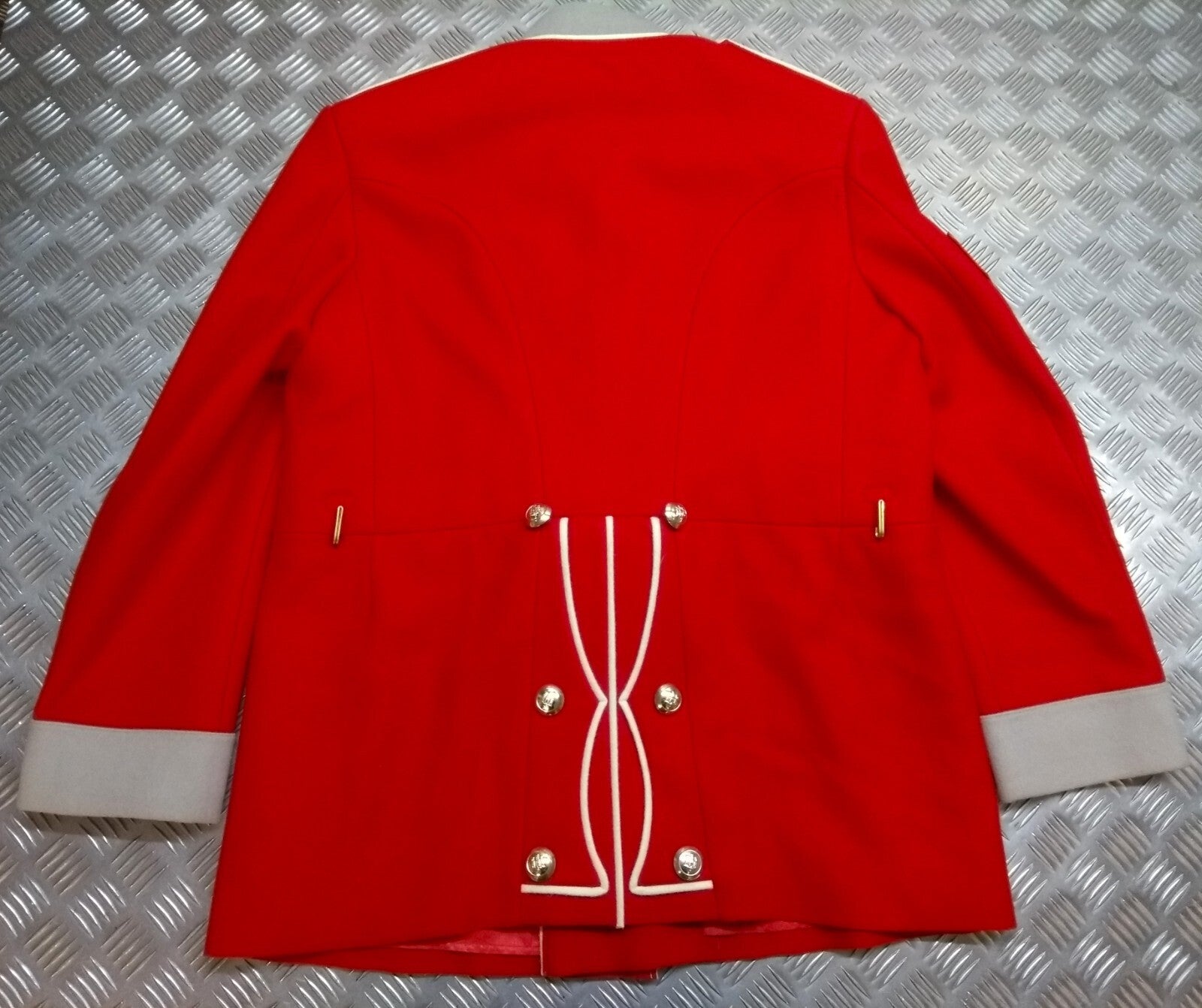 Red Ceremonial Tunic Gibraltar Bandsman Parade Jacket Big Size Fancy Dress