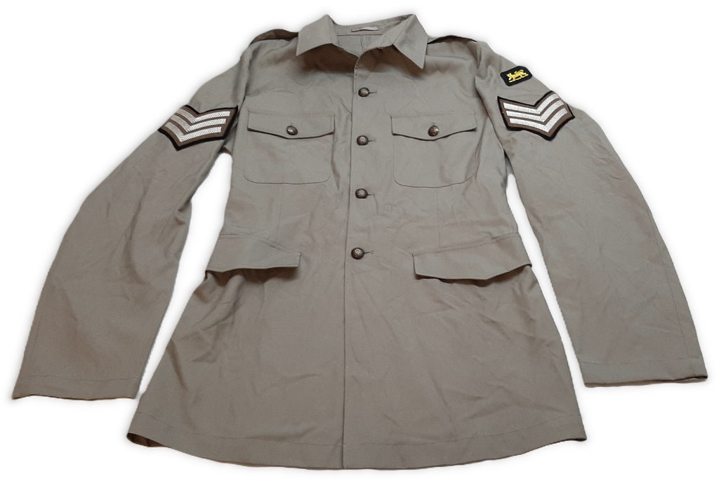 British Army PWRR No6 Jacket Safari Type With 3 Bar Chevron Arm Patches188/100/84cm