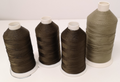 Nylon/Polyester Corespun Thread Green Colour Shades joblot of 4 rolls