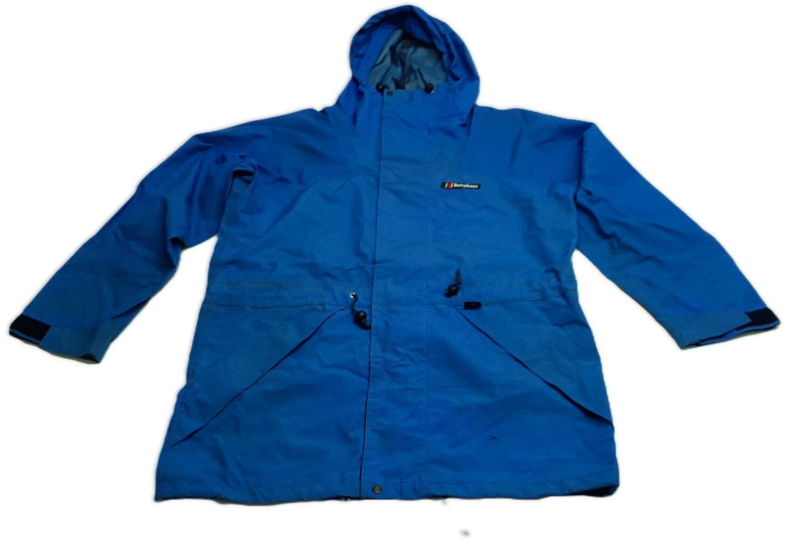 Vintage Berghaus Lightning Jacket Light Blue GTX Anorak Ex-British Forces Med