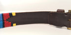 British Army Royal Artillery RA Leather Polo Belt with Brass Buckle Militaria