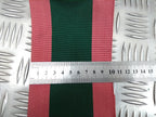 Vintage 10cm / 4" Wide Striped Grosgrain Ribbon Made by Toye, Kenning & Spencer