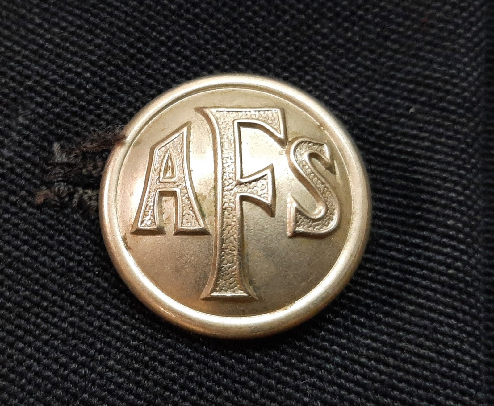 AFS Jacket Woman's Vintage British Auxiliary Fire Service (NFS) Uniform Dress