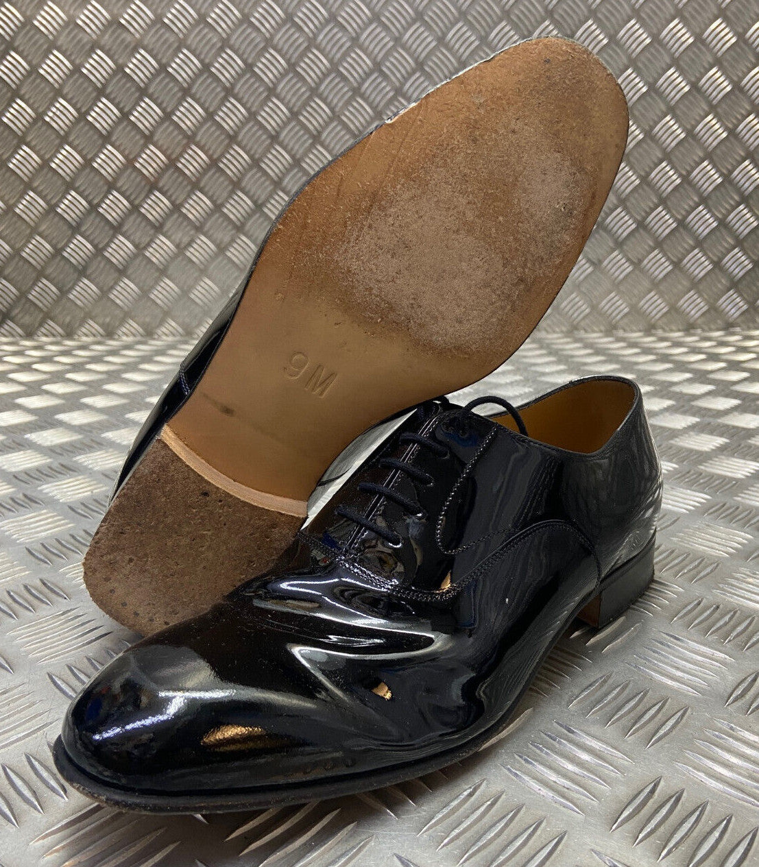Patent Leather Shoes British Service Dress All Sizes