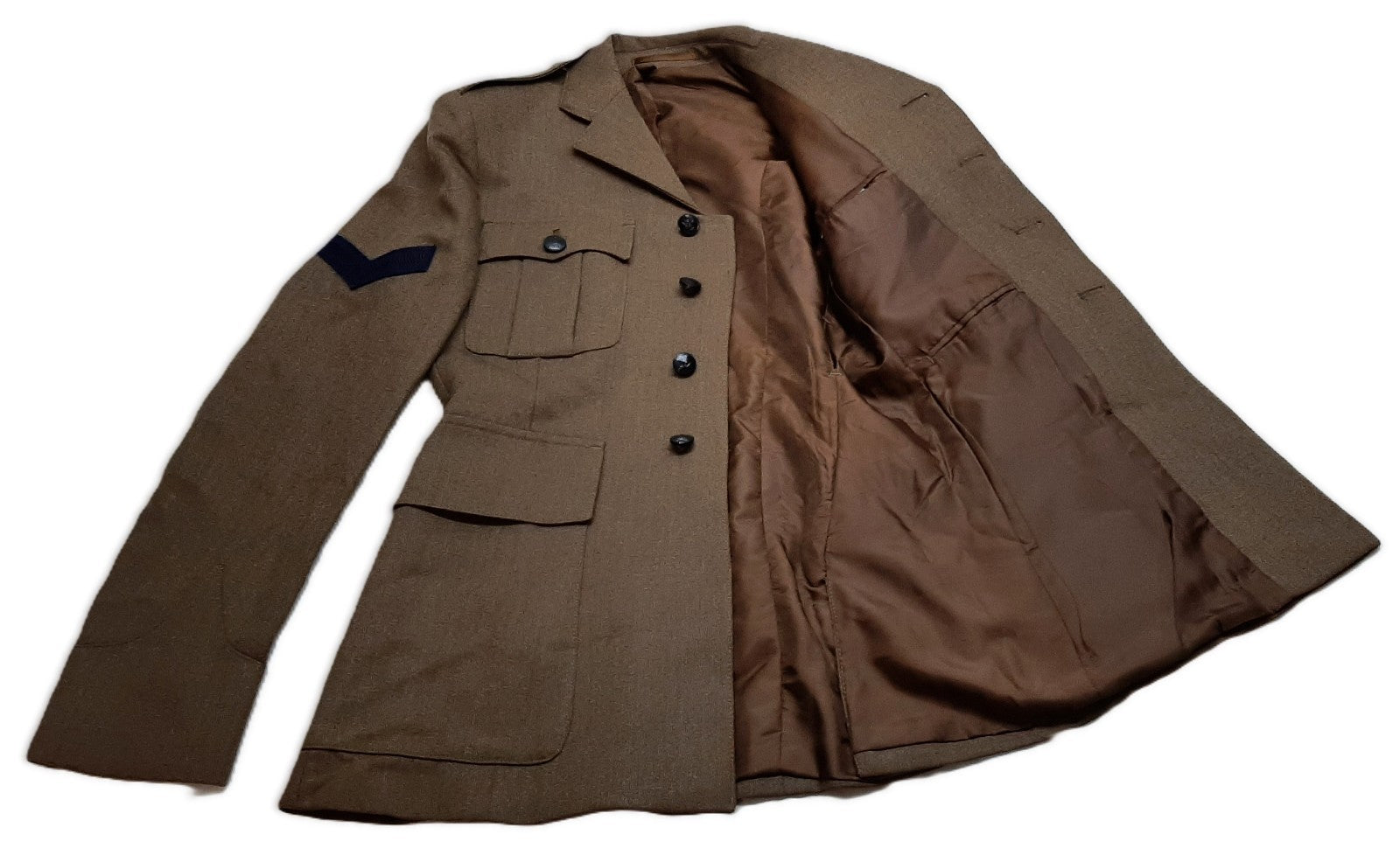 Gurkha Signals Jacket British Army No2 FAD Lance Corporal and Insignia Buttons