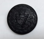 The Royal Irish Regiment No2 Ring Back Black Button British Army Insignia O/R