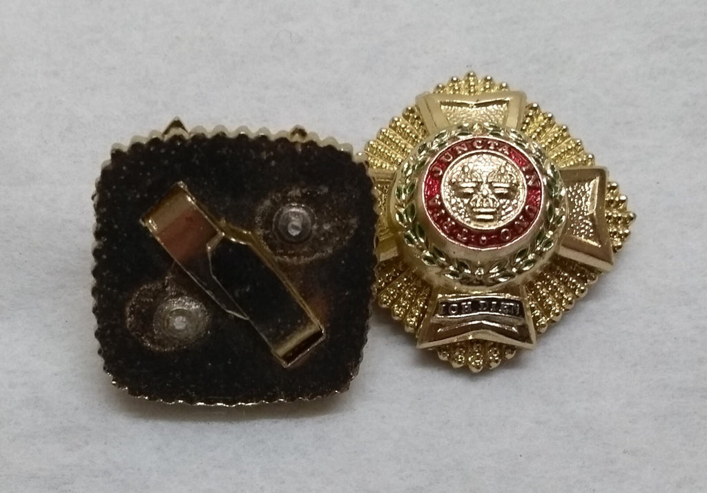 PWRR Rank Insignia British Army Eversleigh Star 7/8" "Ich Dien" FAULTY