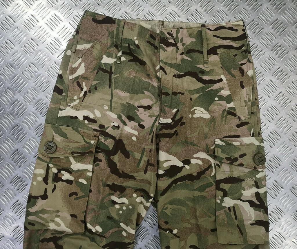 MTP Camo Windproof Trousers British Multicam Multi Terrain Waist 88cm.