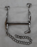 H Cav Horse Bit British Army Issue The Life Guards Chrome Mouthpiece & Insignia